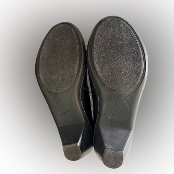 Dansko Women's Bonita Ankle Boots Black Leather Size 41/11-11.5 US Minimal Wear! - Picture 7 of 10